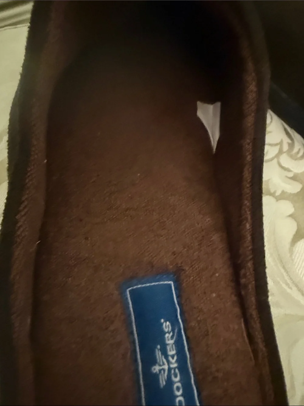 Dockers Men's Dark Brown Slip-On Indoor Loafers
